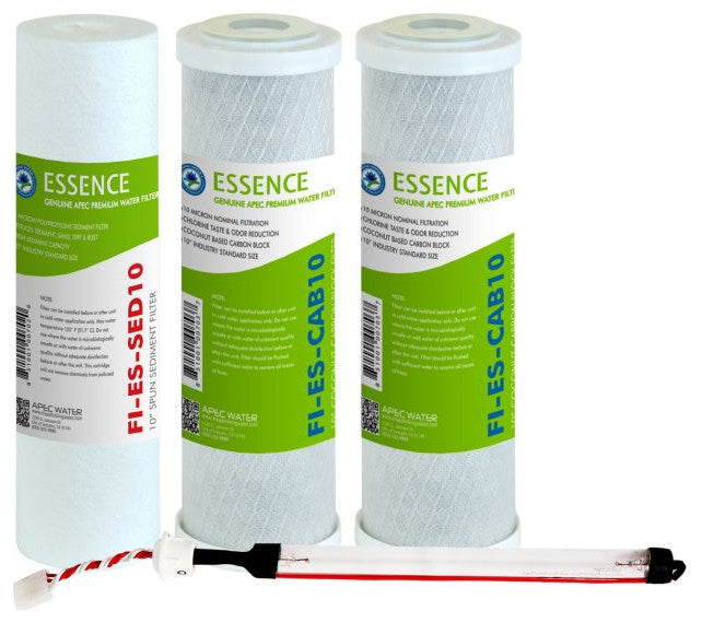 APEC Pre-Filter Set for Essence UV RO System ROES-UV75 (Stage 1-3 and 5)