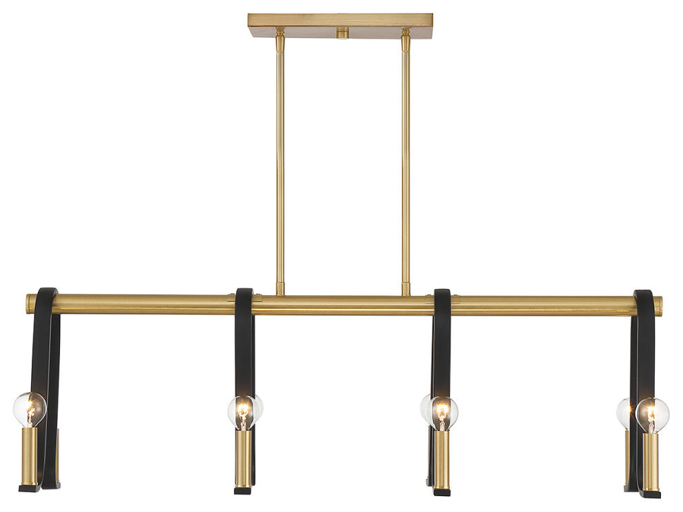 Savoy House 1-5533-8-143 8-Light Linear Chandelier, Archway