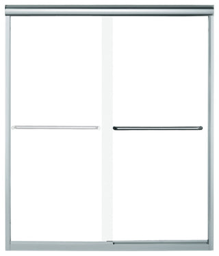 Sterling Ensemble Vikrell Left-Hand Drain Alcove Shower Kit 72"x24"x48", White