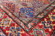 2' 8" X 9' 1" Runner Super Kazak Hand Knotted Wool Rug Q7712