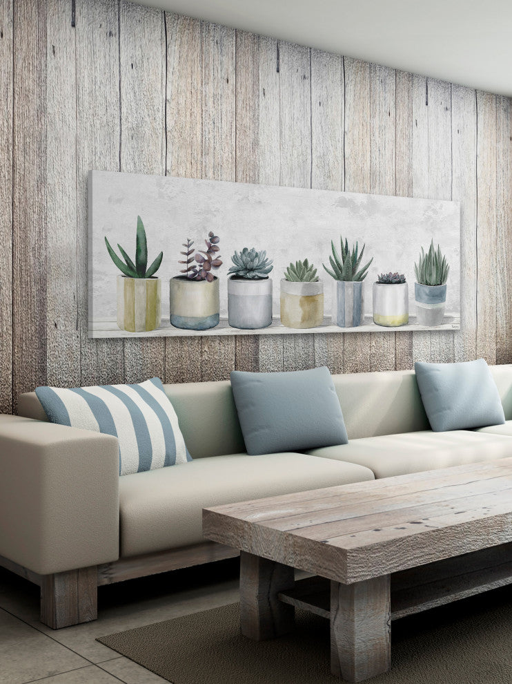 "Ultimate Succulents" Painting Print on Wrapped Canvas