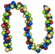 6'' Multi-Color 2-Finish Shatterproof Ball Christmas Garland