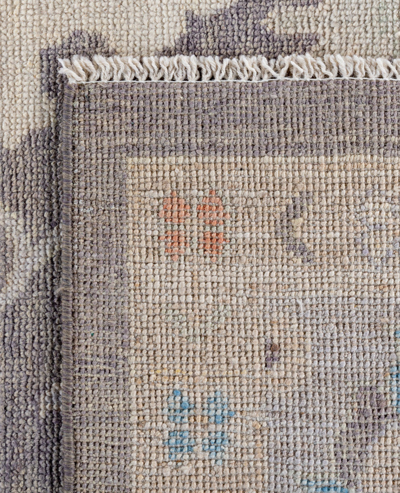 Oushak One-of-a-Kind Hand-Knotted Area Rug Gray, 8'9" x 11'8"