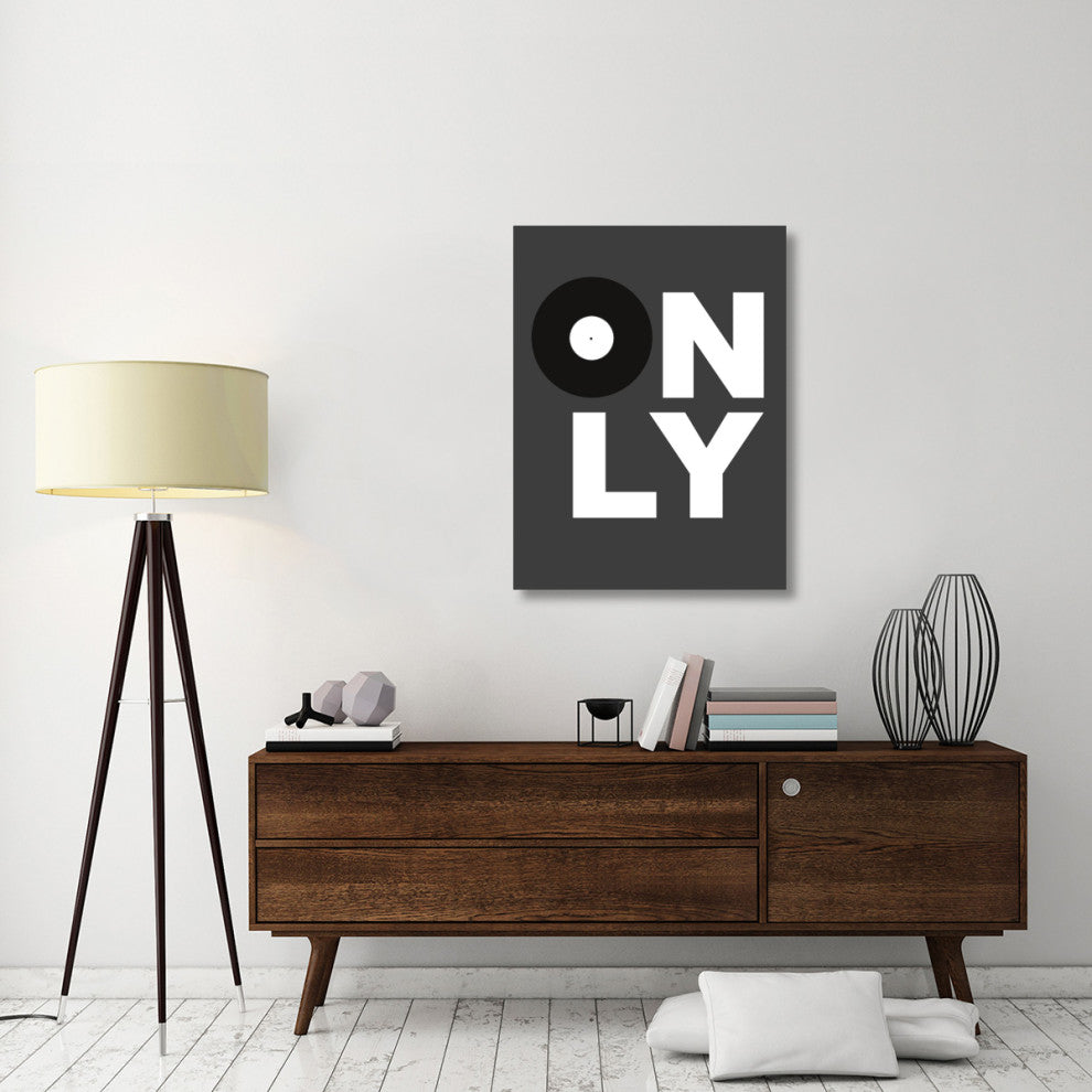 "Only Vinyl Poster 3" Fine Art Print
