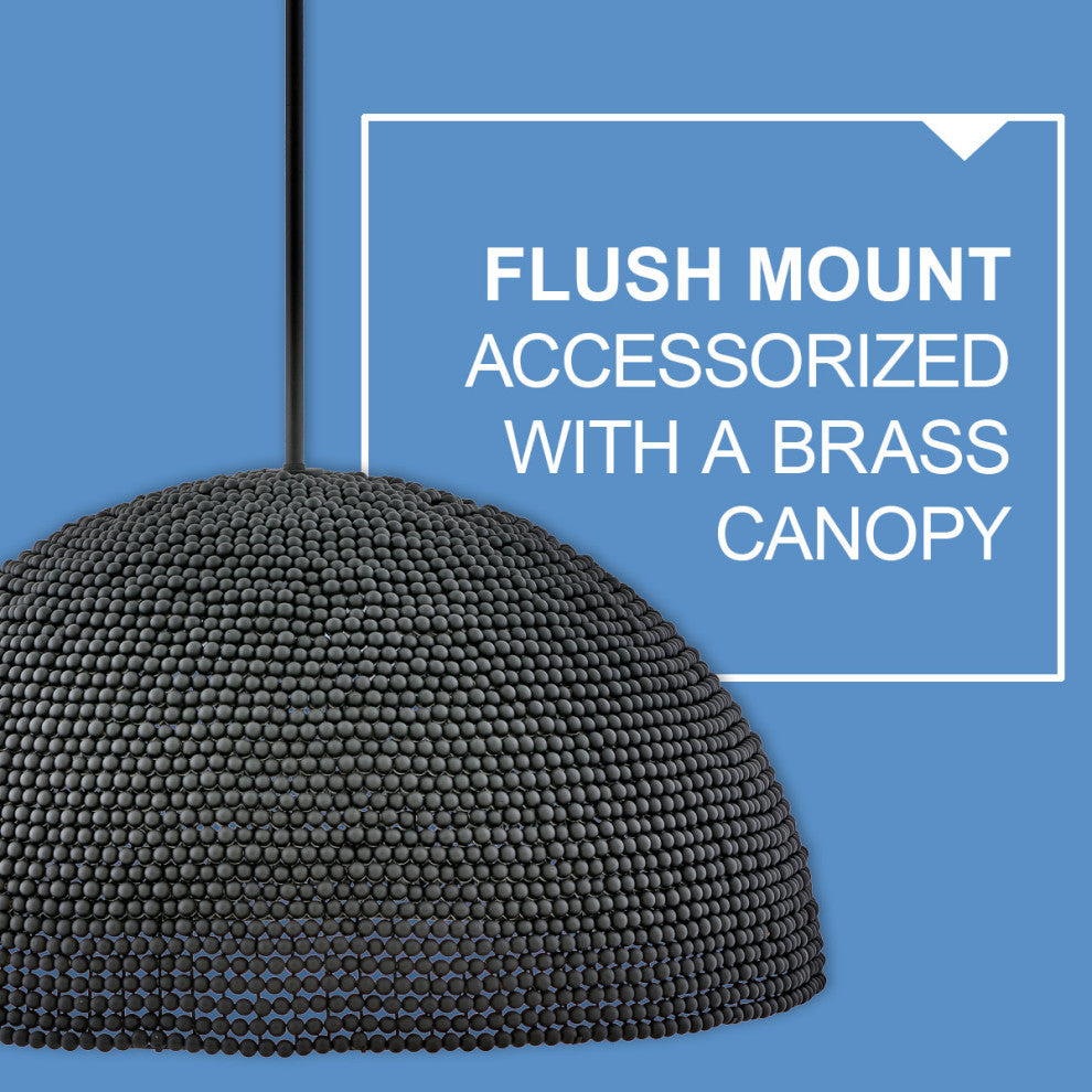 Hinkley Dalia Large Pendant, Black