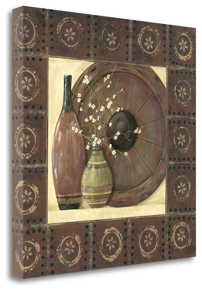 "Asian Still Life I" By Jo Moulton, Giclee Print on Gallery Wrap Canvas