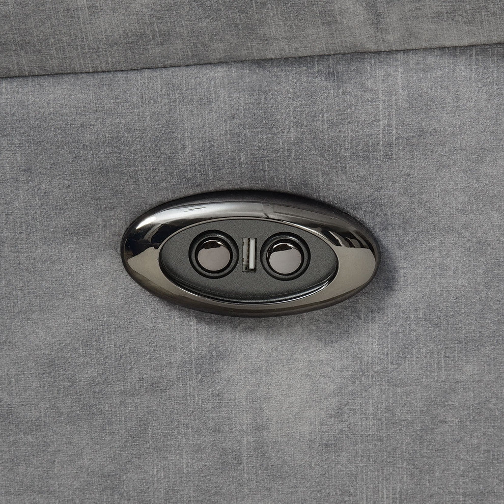 Simone Power Reclining Sectional