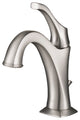 Arlo Single Handle 1-Hole Bathroom Basin Faucet, Lift Rod Drain, SFS Steel