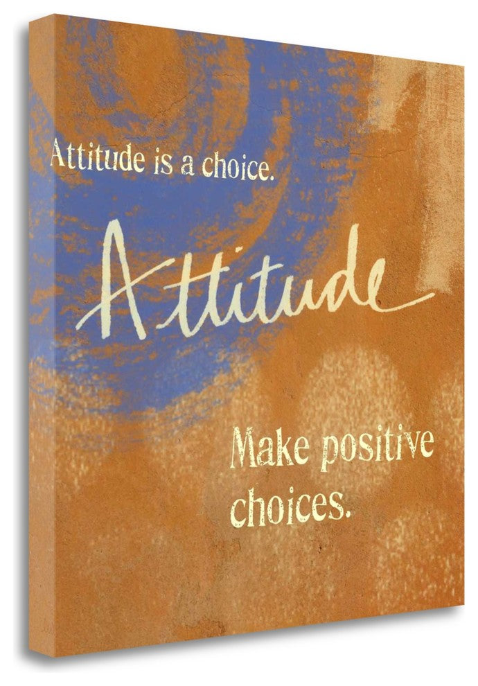 "Attitude" By Linda Woods, Giclee Print on Gallery Wrap Canvas, Ready to Hang
