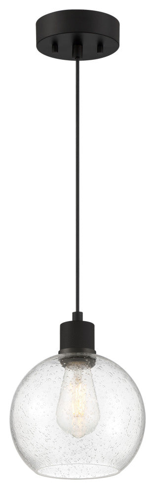 Access Lighting 63142LEDDLP/SDG Port Nine 8"W LED Mini Pendant - Brushed Steel