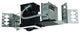 Light Linear New Construction, White Trim, Black Gimbal, Black