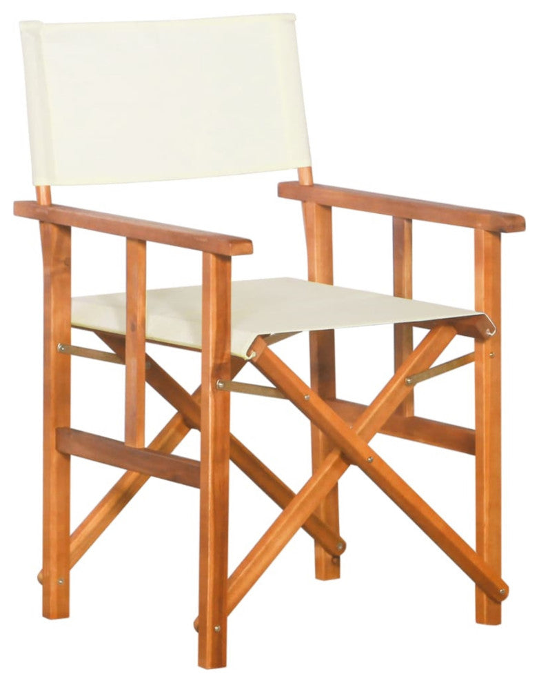 Vidaxl Director's Chair Solid Acacia Wood