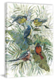 "Morning Birds III" Painting Print on Wrapped Canvas, 20"x30"