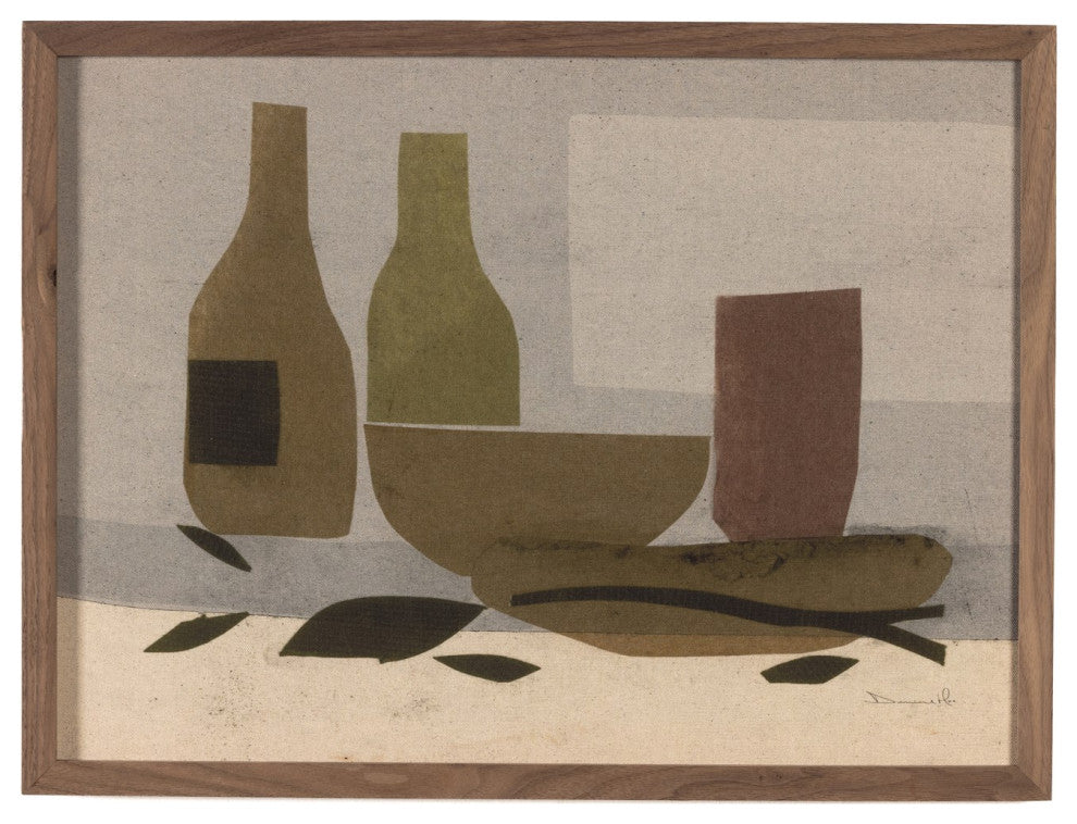 Wine And Olives By Dan Hobday