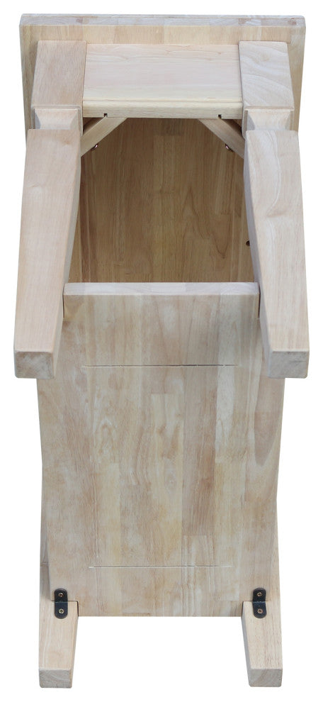 Vista Side Table, Unfinished