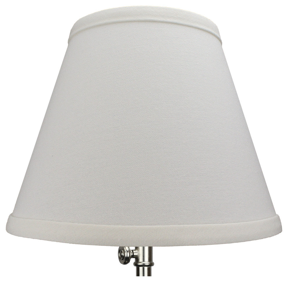 Fenchel Shades, 5"x9"x7" Spider Attachment Empire Lamp Shade, Linen