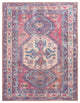 Nicole Curtis Nc Series 1 8' x 10' Red/Navy Machine Washable Area Rugs
