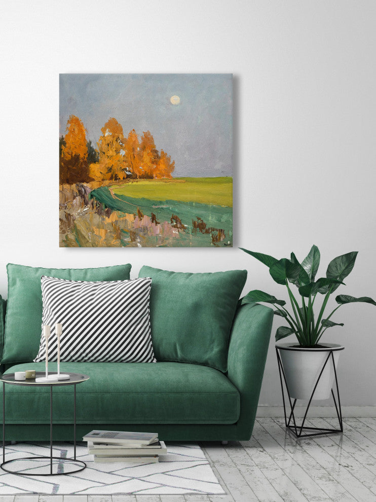 "Nature's Beauty" Painting Print on Wrapped Canvas, 40x40
