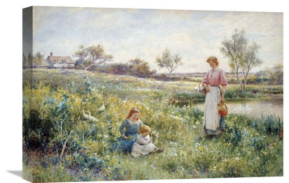 "Summer Flowers" Artwork, 22" x 15"