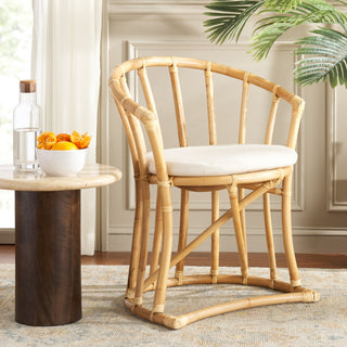 Safavieh Bates Accent Chair, White/Natural