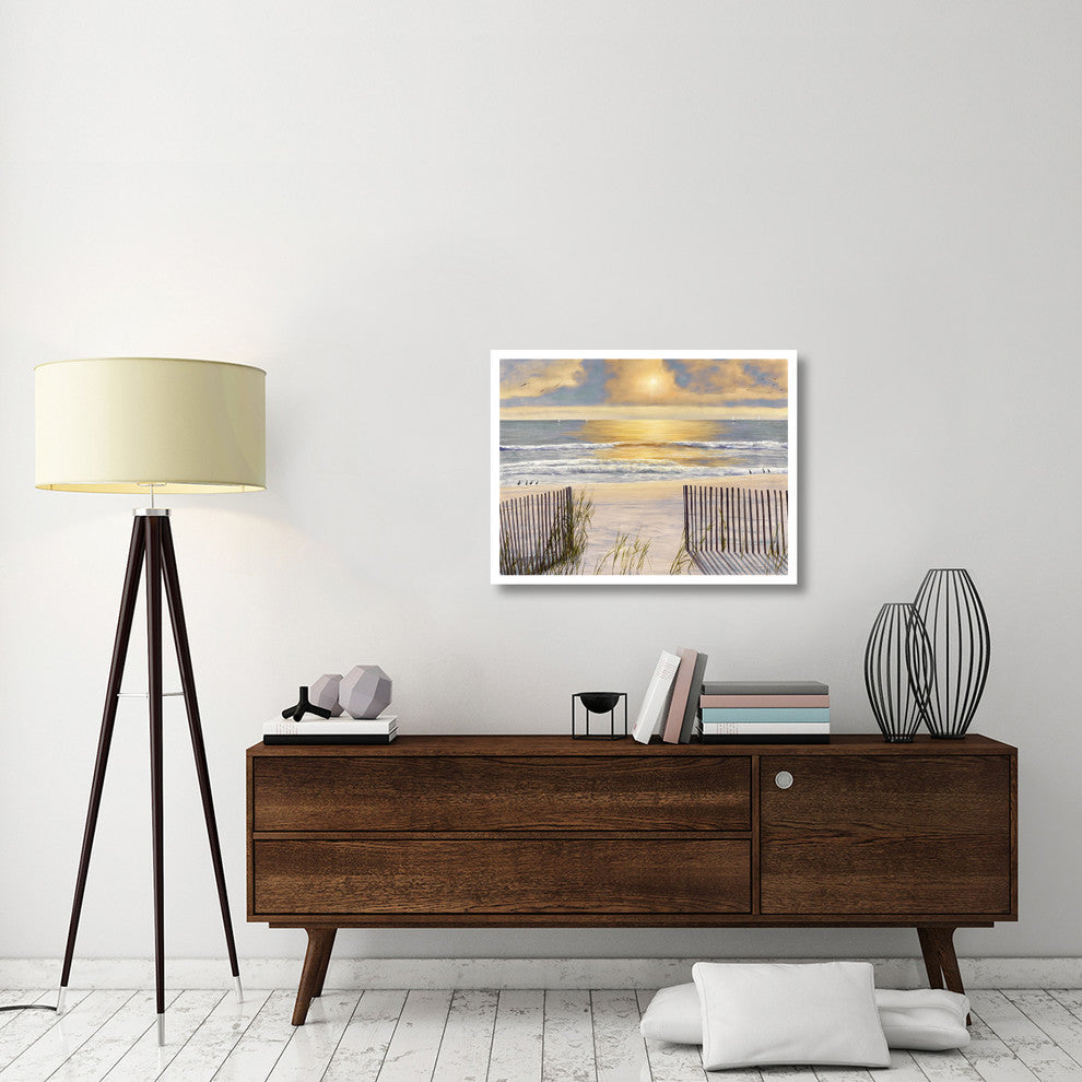 "Beach Light" Digital Paper Print by Diane Romanello, 34"x26"