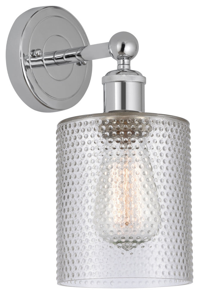 Innovations 616-1W-PC-G112 1 Light 5" Sconce, Polished Chrome