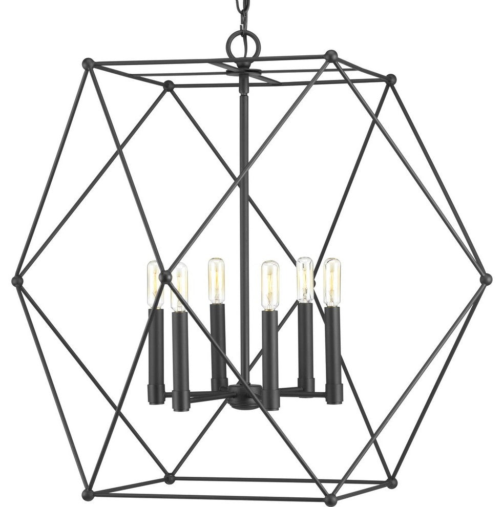 Spatial 6-Light Pendant