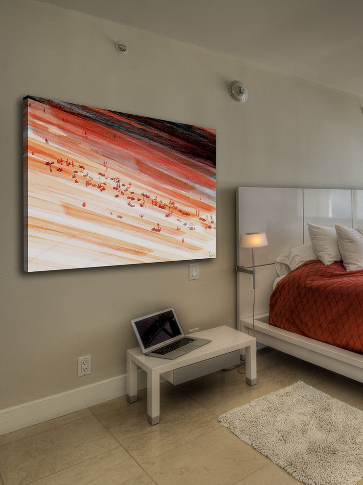 "Zona Sul" Fine Art Canvas Print, 18"x12"