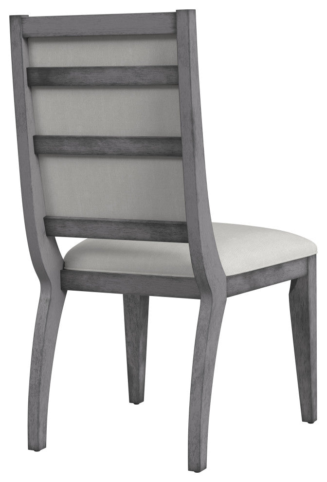 Nylah Dining Chair - Set of 2 - Platinum/Cream