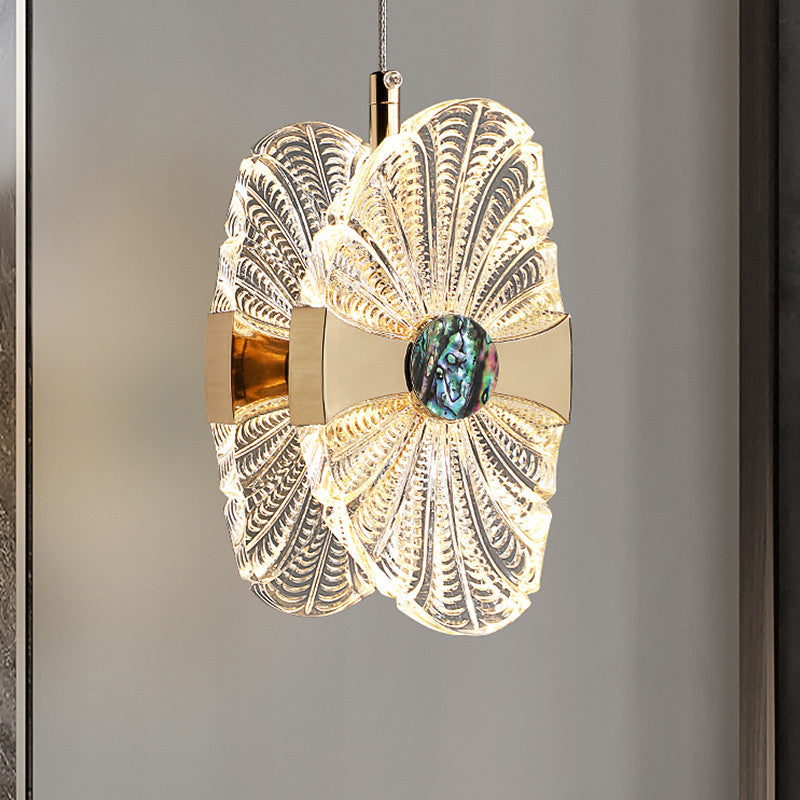 Zedelgem | Luxury Chandelier in the Shape of Lotus Leaf for Dining Room