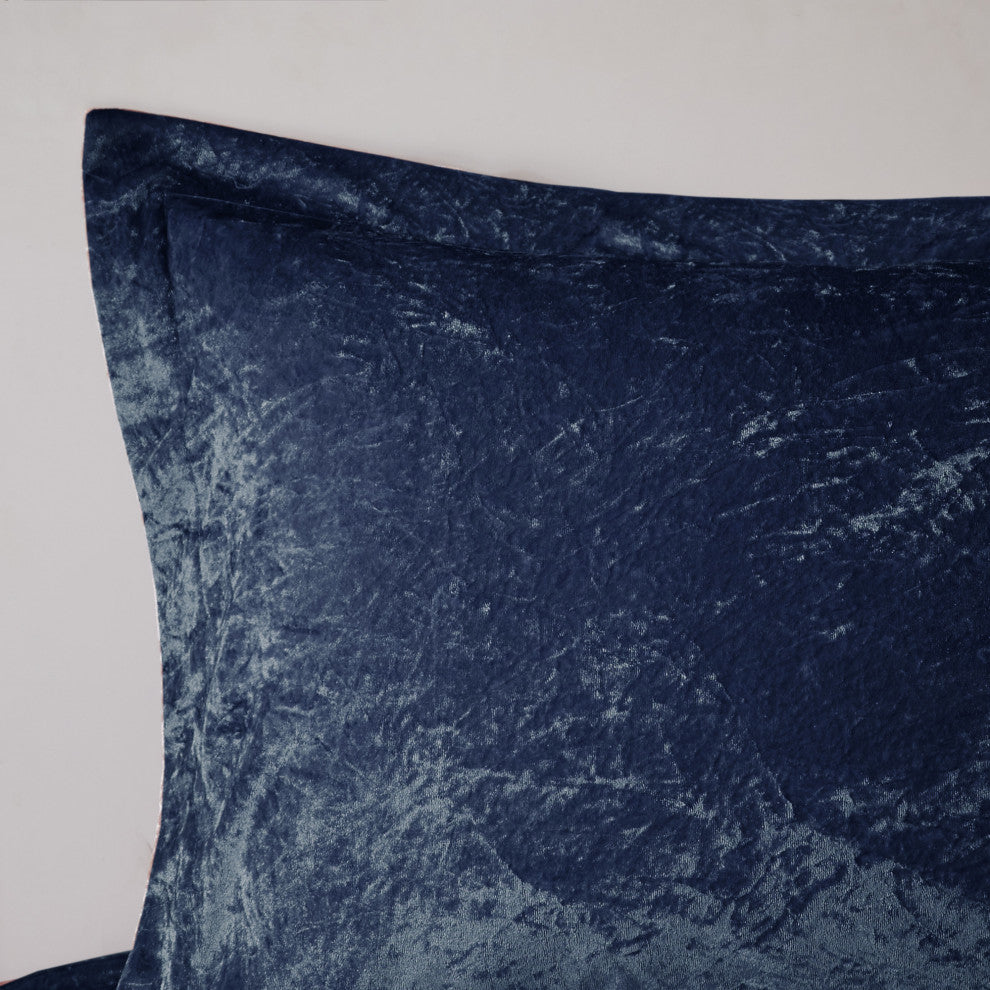 Intelligent Design Felicia Crushed Velvet 4-Piece Comforter Set