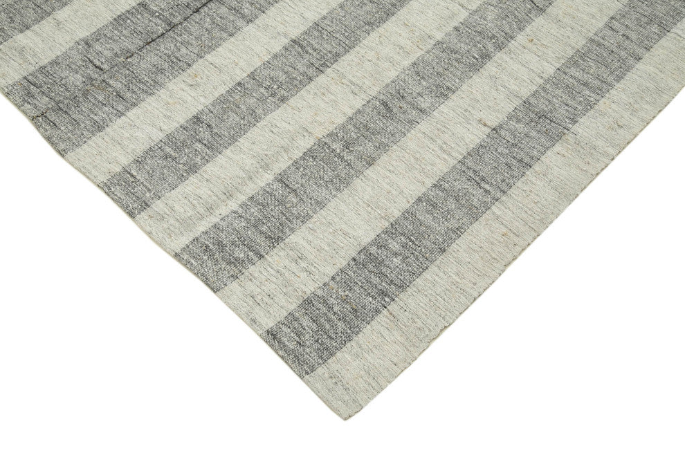 Rug N Carpet - Handwoven Oriental 7' 1'' x 9' 7'' Contemporary Wool Kilim Rug