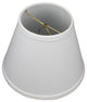Fenchel Shades, 5"x9"x7" Bulb Clip Attachment Empire Lamp Shade, Linen