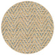 Couristan Tortola Indoor/Outdoor Accent Rugs - 50+ Custom Sizes, Bronze, Round 3'