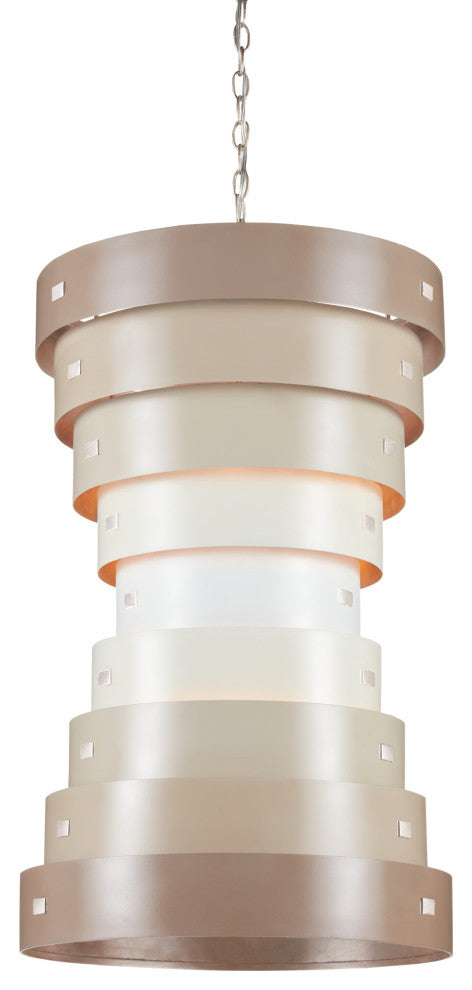 Graduation Taupe Small Chandelier