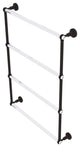 Pacific Grove 4 Tier 24" Ladder Towel Bar with Twist Accents, Oil Rubbed Bronze