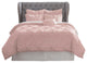 Pointehaven 200TC 6 PC Queen Comforter Set - Rose