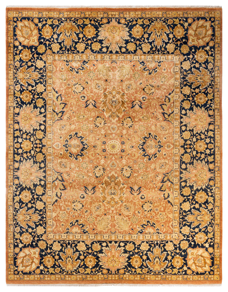 Mogul, One-of-a-Kind Hand-Knotted Area Rug Orange, 8' 1" x 10' 3"