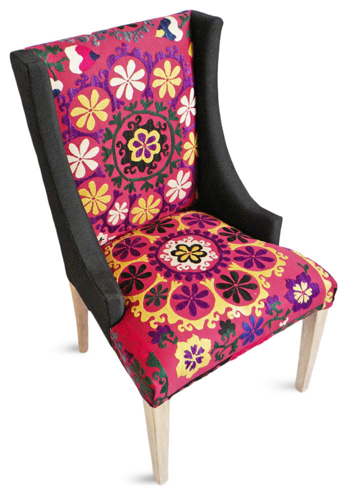 Stella Vintage Suzani Accent Chair