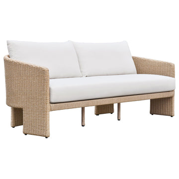Alexa Cream Outdoor Sofa - Cream