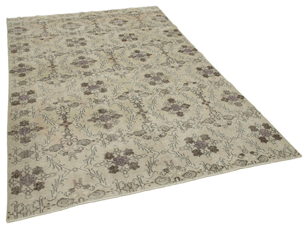 Rug N Carpet - Handmade Turkish 5' 9'' x 8' 6'' Vintage Area Rug