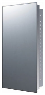 Stainless Steel Series Medicine Cabinet, 16"x26", Recessed Mounted