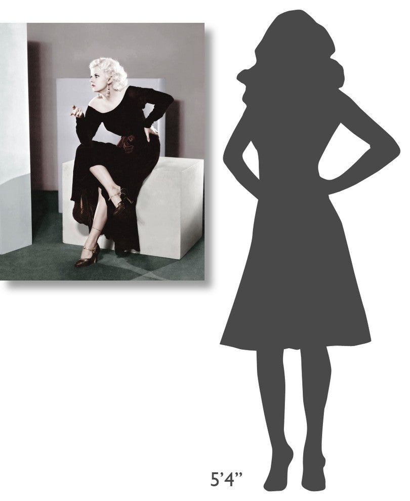 "Jean Harlow" Stretched Canvas Giclee by Hollywood Photo Archive, 28x36"