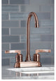 Kingston Brass KB849EFLAC Centurion Bar Faucet, Antique Copper