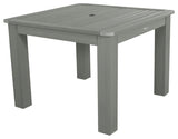 Square Dining Table, Coastal Teak