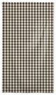 Brown Gingham Pattern 58x102 Tablecloth