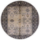 Ahgly Company Indoor Round Mid-Century Modern Area Rugs, 8' Round