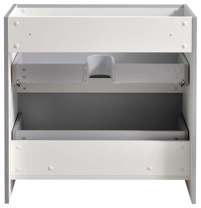 Fresca FCB9132GRG Tuscany 32" Glossy Gray Free Standing Modern Bathroom Cabinet