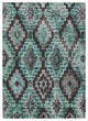 Machine Washable Indoor/Outdoor Chantille ACN1891 Teal 10' x 14' Rug