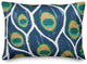 Swoopin Feather Peacock 4 14x20 Spun Poly Pillow